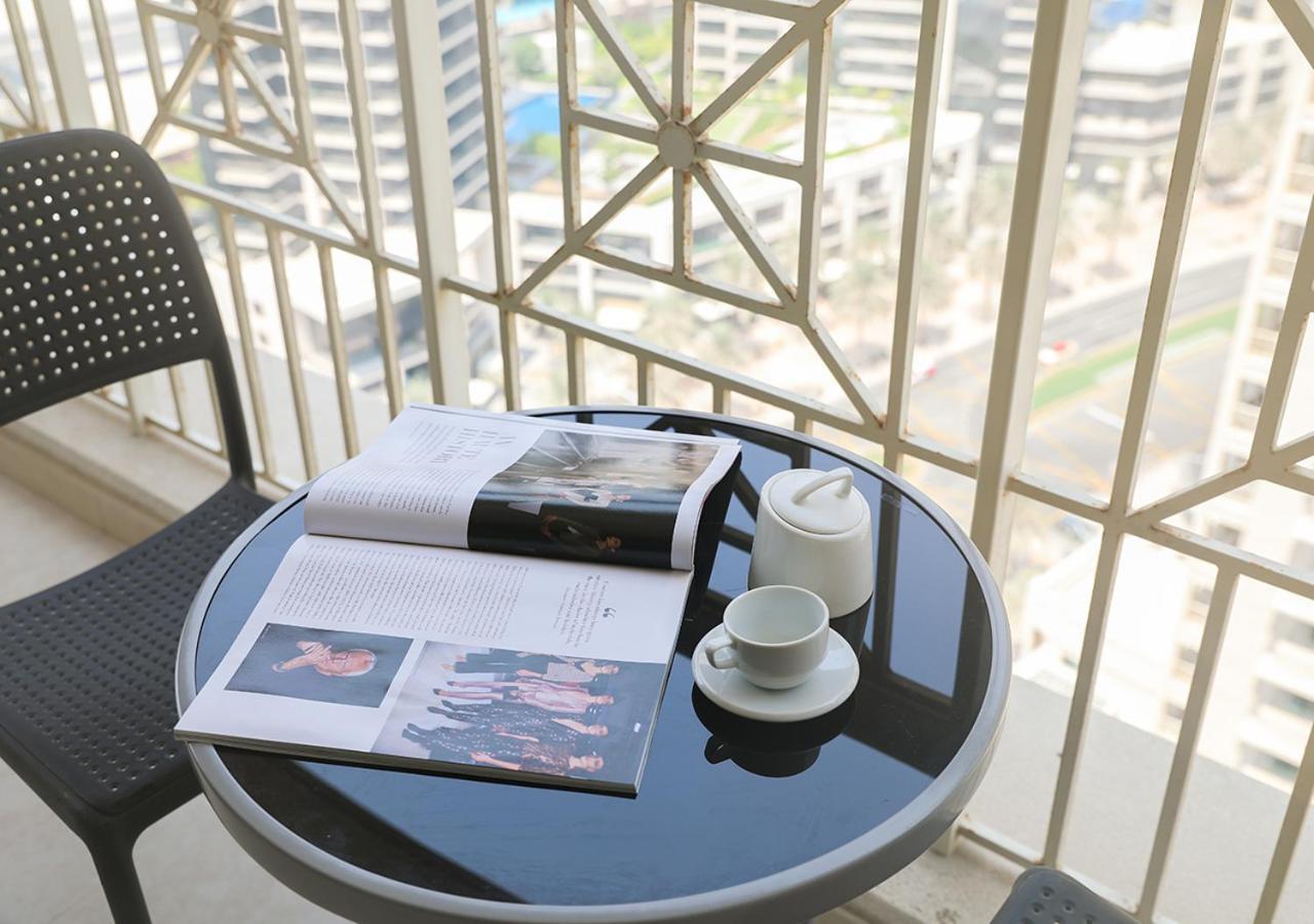 Nasma Luxury Stays - Fancy Apartment With Balcony Near Burj Khalifa Dubai Ngoại thất bức ảnh